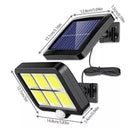 Luminária solar 120w