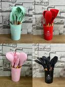 Kit 12 talheres de silicone - Top-shoop